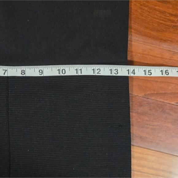 Victoria's Secret Black Ribbed Leggings Size L - Picture 7 of 9